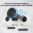 thumbnail image 2 of Altavoces de ordenador LXTNFU para monitor de escritorio USB-C blancos, 2 of 7