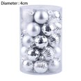 thumbnail image 2 of 34 Pieces 4cm Shatterproof Christmas Ball Ornaments For Xtmas Tree, 2 of 5