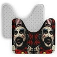thumbnail image 3 of Captain Spaulding U-Shape Rug, Ultra Soft Washable Toilet Mat, Non Slip Absorbent Bath Rug Water Absorbent for Bathroom, 3 of 8
