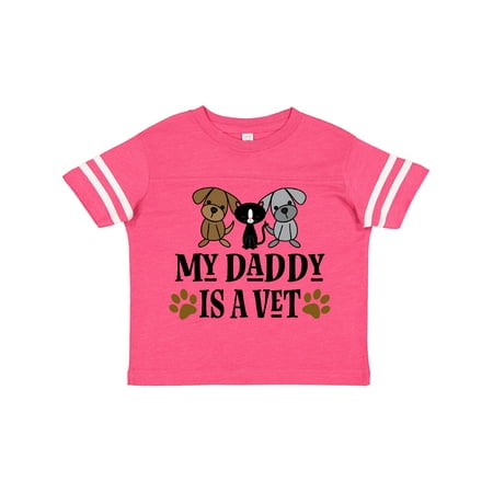 

Inktastic Veterinarian Daddy is a Vet Gift Toddler Boy or Toddler Girl T-Shirt
