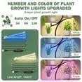 thumbnail image 6 of Wdmiya Plant Stand Indoor With 6 Pcs Grow Lights, 8 Tiered Indoor Plant Shelf, 60" Tall Plant Stand For Indoor Plants Multiple, Metal Plant Flower Holder, S-Shaped Plant Rack For Home, Patio, 6 of 9