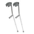 thumbnail image 1 of Muletas de antebrazo de aluminio Medline para jóvenes (paquete de 2), 1 of 1