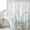 Green, variant on Sage Green Spring Floral Shower Curtain, Waterproof Shower Curtains for Bathroom, Watercolor Elegant Pastoral Flowers Washable Fabric Bathtub Curtain Set Bath Decor with 12 Hooks 72"x78"