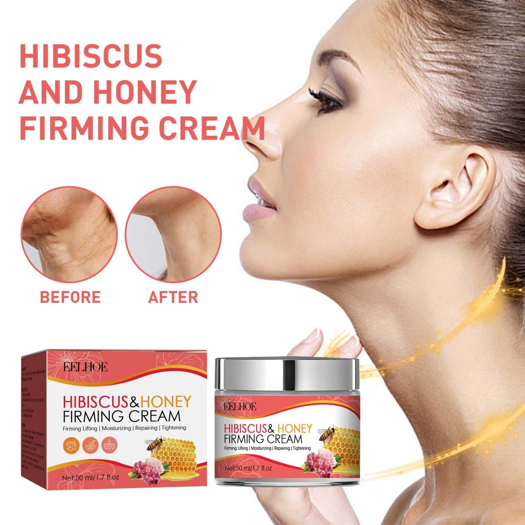 SDJMa Hibiscus and Honey Firming Cream, Neck Firming Cream, Skin