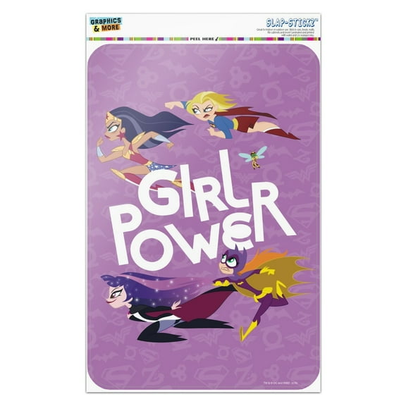 DC Super Hero Girls Girl Power Home Business Office Sign