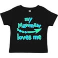 thumbnail image 3 of Inktastic My Mawmaw Loves Me- blue and green arrow hearts Boys or Girls Toddler T-Shirt, 3 of 5