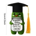 thumbnail image 2 of Yarn Graduation Toys Adorable Grad Caps & Diplomas Stuffed Animals Unique For Graduates Party & Classroom 15 Amp Plug 5000k Amp Clothes for Dolls Amp 76235-01a Dolls Girls Twins T Amp Ac Speaker Amp 2, 2 of 3