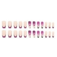 thumbnail image 2 of Fiudx Ofertas relámpago del día Halloween Press On Nail Muchos Estilos Uñas postizas cubierta completa 24 decoraciones de uñas (1 ml), 2 of 7