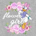 thumbnail image 2 of Toddler's Mickey & Friends Daisy Duck Flower Girl  Graphic Tee Athletic Heather 3T, 2 of 3