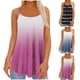 thumbnail image 5 of Qucoqpe - Camisetas sin mangas de verano de talla grande para mujer, estilo bohemio, con efecto tie-dye, holgadas, con tirantes finos, 5 of 5
