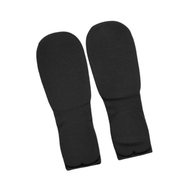 Protector de antebrazo y puño con orificio para el pulgar, cómodas mangas acolchadas para el brazo L
