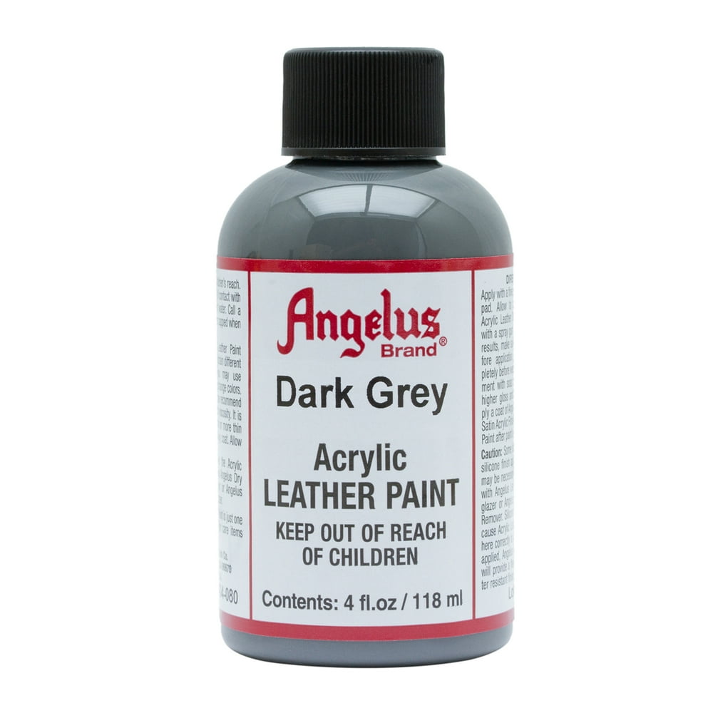 Angelus® Acrylic Leather Paint, 4 oz., Dark Grey - Walmart.com - Walmart.com