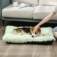 thumbnail image 3 of CNKOO Dogs Cushion Solid Color Keep Warmth Soft Texture Thickened Cat Dogs Sleeping Mat for All Seasons, 3 of 10