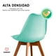 thumbnail image 3 of Set De 4 Sillas De Comedor Eames Modernas Komfort Colo Turquesa, 3 of 4