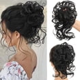 thumbnail image 2 of Messy Bun Hair Piece Scrunchie Extension Ideal for Women to Create Quick and Stylish Hairstyles, 2 of 8