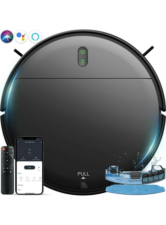 ONSON Robot Vacuum Cleaner, 2 in 1 Mop Combo for Pet Hair, Voice Control and Connect Alexa