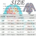 Toddler Swimsuit Girl Long Sleeve Printing Beach Bathing Baby Suit