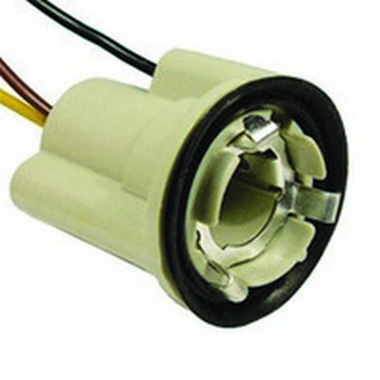 55 56 57 58 Chevy Park Tail Brake Light Turn Signal Wiring Pigtail Socket Plug E - Foto 2