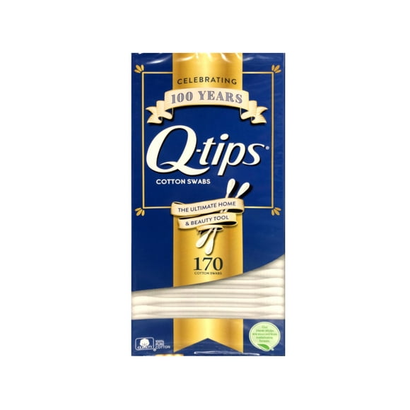 Q-Tips Cotton Swabs For Clean Ears - 170 Ea - 3 Pack
