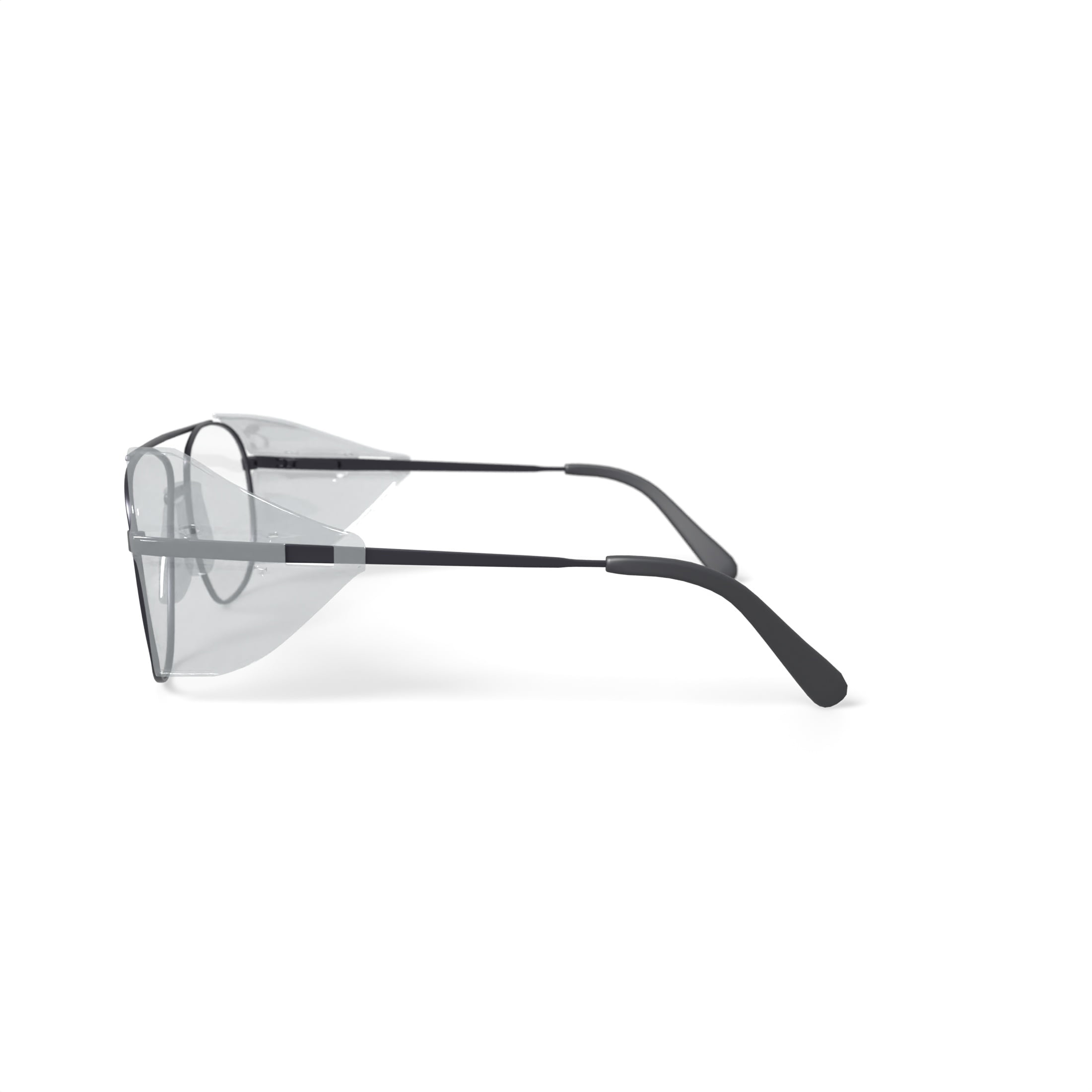 Hilco Vision A2 SG 300 Prescription Safety Glasses, Matte Gray
