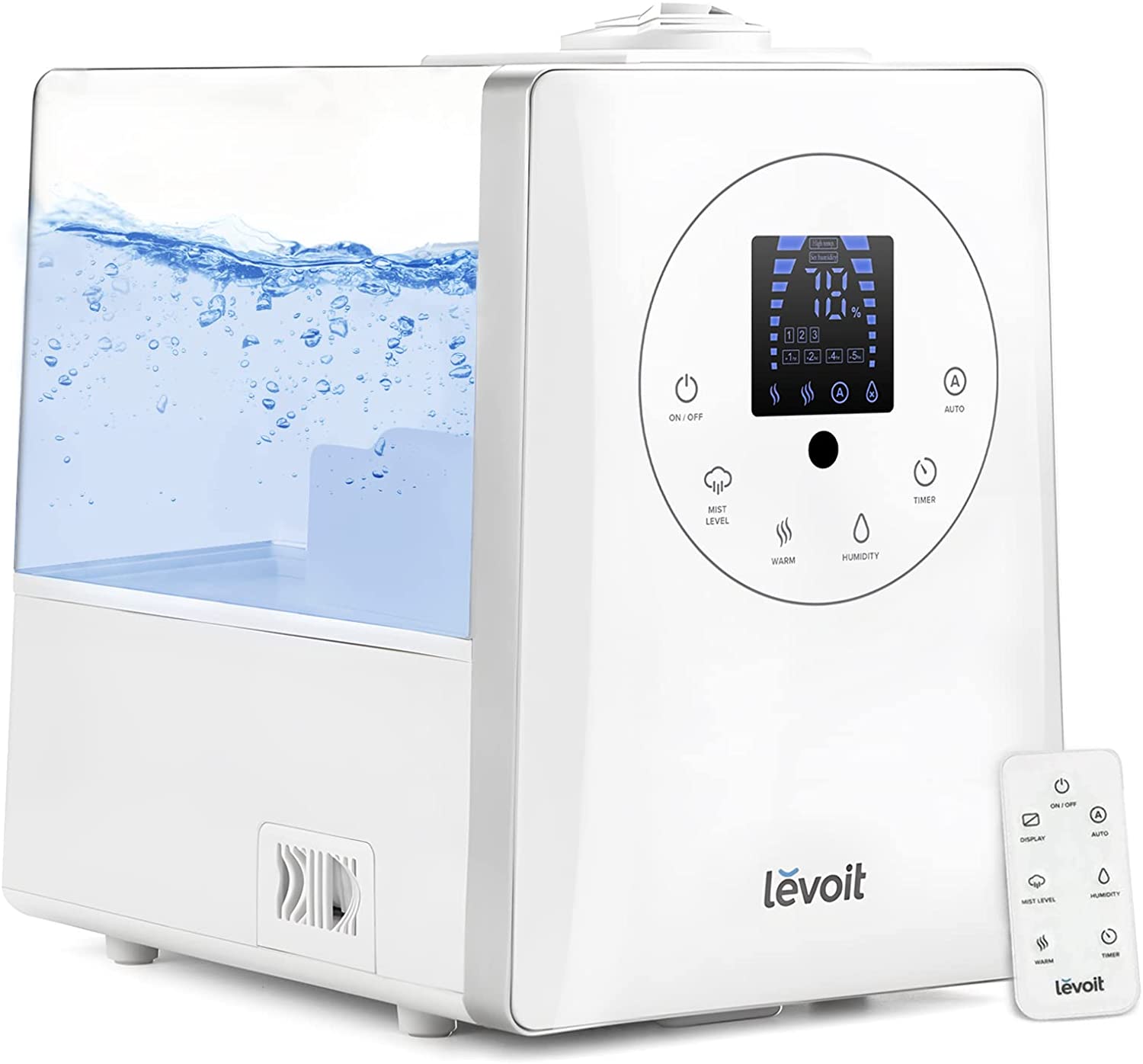 Levoit 6L 753 sq ft Warm and Cool Mist Humidifier, Vaporizer, White - image 13 of 13