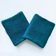 thumbnail image 3 of Couver Men's Arm/Bicep Bands (Cotton Terry Cloth) for Sweat Armband, Bright Blue (1 Pair), 3 of 7