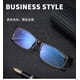thumbnail image 3 of Gafas de lectura para hombre, estilo retro, para negocios, hipermetropía, antiluz azul, de 0 a 1,0 a 6,0 mm., 3 of 3