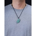 thumbnail image 2 of COAI Chinese Fengshui Pixiu Amulet Green Aventurine Stone Dragon Pendant Necklace, 2 of 5