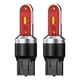 thumbnail image 3 of Riwesomey 2 uds 30W LED 1156/1157 bombillas LED luces de señal de coche 12/24V 1200Lm lámpara de freno 1860 Chip 6500K T20/T25 accesorio de iluminación Bombillas para automóviles luz roja tipo 3, 3 of 8