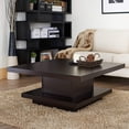 thumbnail image 4 of Enitial Lab 28219CT Audra Square Coffee Table- Coffee Bean, 4 of 4