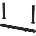 thumbnail image 2 of VIPQV  Sound Bar for Smart TV, 2CH Detachable TV Sound Bar with Subwoofer, Bluetooth/AUX/Opyical/USB Connection,2-in-1 Home Theater Surround Sound, 2 of 11