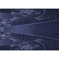 thumbnail image 1 of Ahgly Company Indoor Rectangle Patterned Deep Periwinkle Purple Area Rugs, 2' x 3', 1 of 6