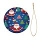 thumbnail image 2 of Adorno navideño colgante de Feliz Navidad para árbol de Navidad - Decoraciones colgantes de cerámica para fiestas - Ideas para regalar adornos navideños, 2 of 8