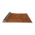 thumbnail image 2 of Ahgly Company Indoor Square Oriental Orange Industrial Area Rugs, 4' Square, 2 of 4