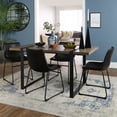 thumbnail image 5 of Manor Park Urban Blend 5 Piece Dining Set, Driftwood/Black, 5 of 6