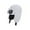 Gray_345, variant on Cute Winter Goggles Integrated Hat Windproof Warm Ski Hat Fleece-Lined Pull-Over Hat Adjustable Windproof Riding Cap