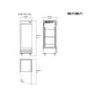 thumbnail image 5 of Heavy Duty 23 cu ft Commercial Solid Stainless Steel Reach-In Refrigerator (1 Door), 5 of 8
