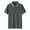 Dark Gray, variant on Men's Casual Stretchy Short Sleeve Button-Down Shirts UV 50+ Moisture Dress Shirts Black