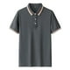 thumbnail image 1 of pstuiky Camisa de manga corta para hombre, Camisa informal de manga corta con cuello vuelto, cómoda y lisa, para hombre ropa de hombre m, 1 of 3