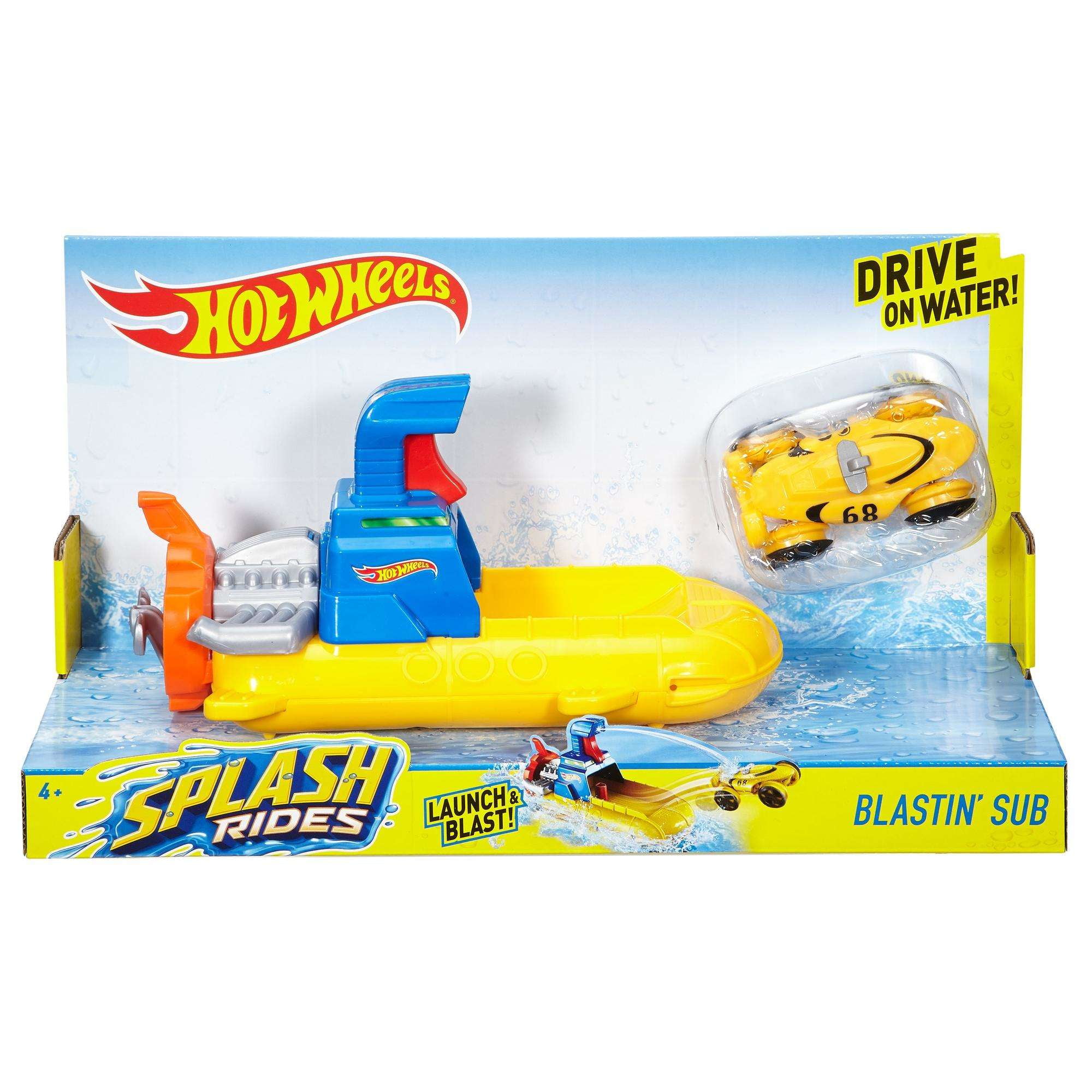 hot wheels splash rides