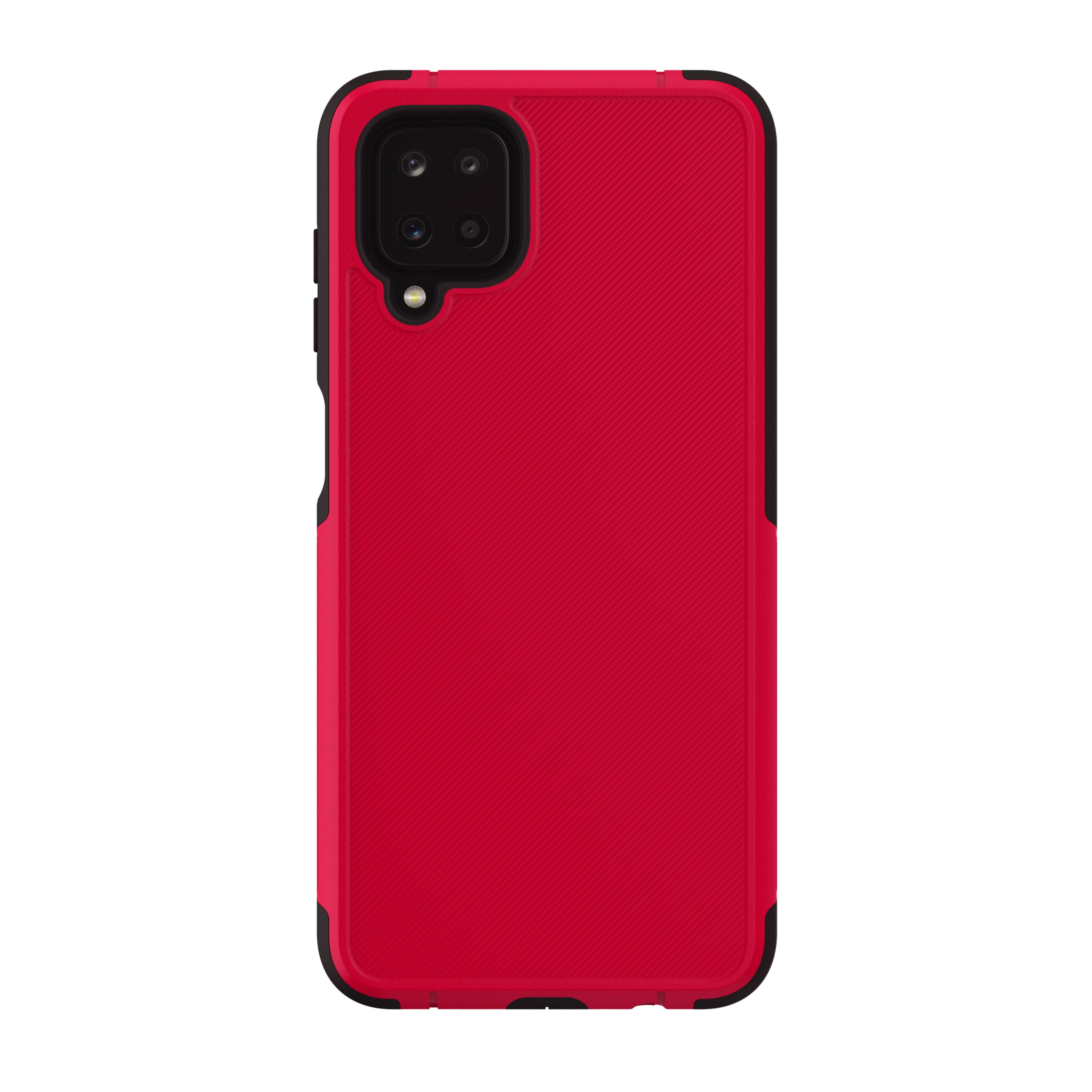 onn. Slim Rugged Phone Case for Galaxy A12, Red