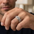 thumbnail image 5 of Pompeii 1 1/4Ct Diamond Ring Men's Lab Grown Band in 10k White, Yellow, or Rose Gold, 5 of 6