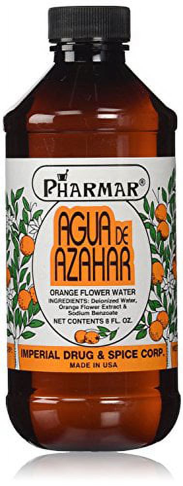 Agua De Azahar 8 Oz. Orange Flower-Blossom Water 3-PACK By Pharmark - image 3 of 5