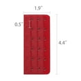 thumbnail image 3 of INSPIRE CHIC Rallonge de Soutien-Gorge pour Femmes 3 x 6 Crochets Brassière Bande pour les Yeux Bretelle Rouge-1 3 Rangées 6 Crochets 3 Pcs Rouge, 3 of 5
