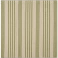 thumbnail image 2 of Safavieh Courtyard Caroline Striped Indoor/Outdoor Area Rug, Beige/Sweet Pea, 5'3" x 5'3" Square, 2 of 13