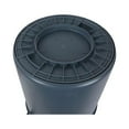 thumbnail image 2 of Boardwalk Round Waste Receptacle, 44 gal, Plastic, Gray, 2 of 6