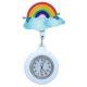 thumbnail image 1 of Retractable Hanging Watch Ly Rainbow With Second Hand Clip On Lapel Nurse Watch Glow In For Women(2pcs), 1 of 4