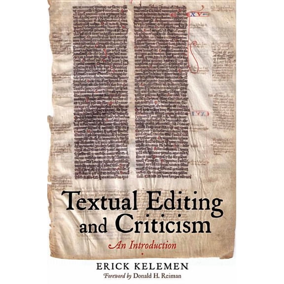 Textual Editing and Criticism: An Introduction, (Hardcover)