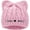 Cat Ears 03 - Pink, variant on Girls Sequin  Ears Hats Winter Knitted Beanie Hat for Outdoor Snow Ski Skull Cap Ages 7-12