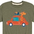 thumbnail image 3 of Instant Message - Animal Road Trip - Toddler & Youth Short Sleeve Graphic T-Shirt, 3 of 6